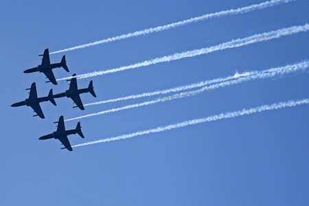 Hawk aeroplane in Air Show Malmi Finland 2009のeditorial素材