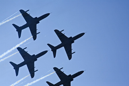 Hawk aeroplane in Air Show Malmi Finland 2009のeditorial素材