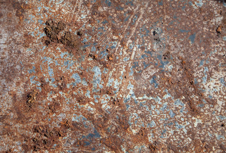 Rusted metal backgroundの写真素材