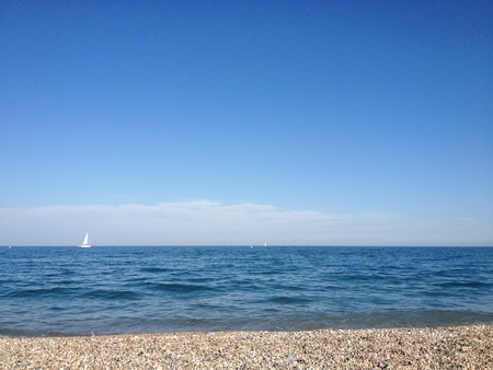 sand beachの写真素材