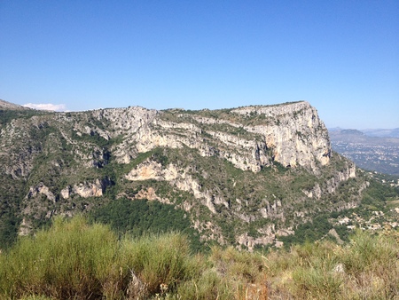 Baou of Saint Jeannet provenceの写真素材