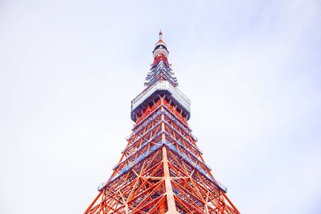 Tokyo, Japan - December 3, 2018: Tokyo Tower is a communications and observation tower, it is the second-tallest structure in Japan.のeditorial素材