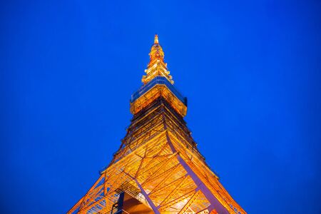Tokyo, Japan - December 3, 2018: Tokyo Tower is a communications and observation tower, it is the second-tallest structure in Japan.のeditorial素材