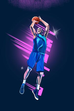 basketball playerの写真素材