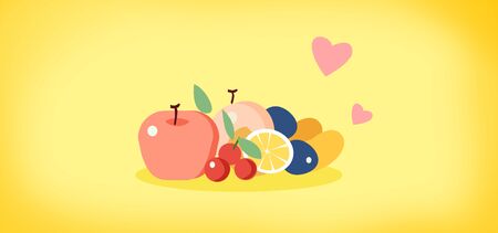 variety of fruitsの写真素材
