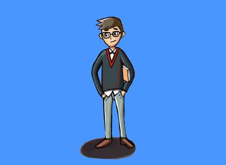 Male teacherの写真素材