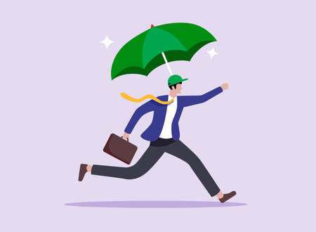 Get yourself an insurance conceptのイラスト素材