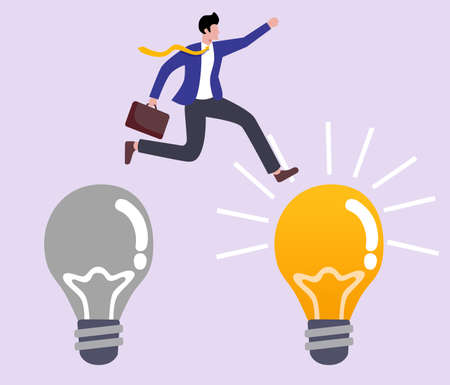 Good ideas can be a successful concept designのイラスト素材