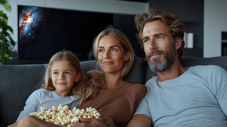 Cozy Movie Night Togetherの素材