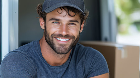 This captivating image showcases a man wearing a stylish hat, symbolizing confidence and personal style in a vibrant urban setting. His demeanor reflects a blend of modern fashion trends and cultural influences, representing how people express their identities through unique apparel. This photograph encapsulates the essence of individuality in contemporary society, allowing viewers to appreciate the subtle nuances of fashion and personal expression.の素材