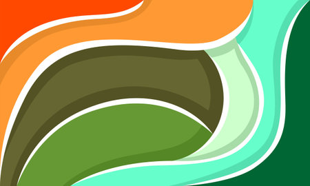 Abstract backgrounds that are colored with a beautiful blend of hues from hot to cool colors are suitable for all your digital printing needsのイラスト素材