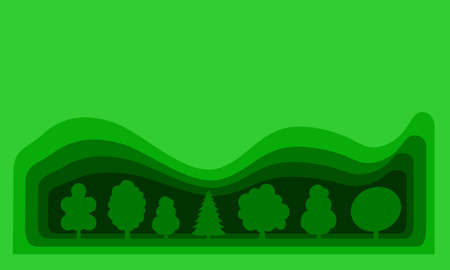 This is a special background illustration design to commemorate the celebration of International Tree Day which falls on November 21st, eps file format.のイラスト素材