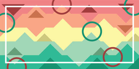 Abstract backgrounds that are colored with a beautiful blend of hues from hot to cool colors are suitable for all your digital printing needsのイラスト素材