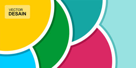 Abstract backgrounds that are colored with a beautiful blend of hues from hot to cool colors are suitable for all your digital printing needsのイラスト素材