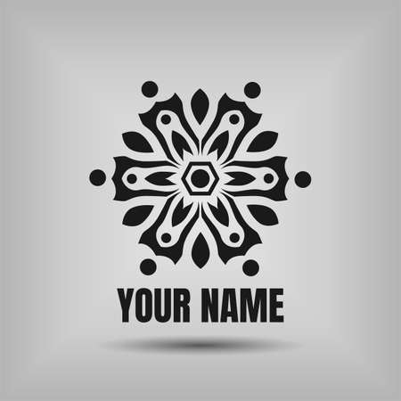 Vector logo Illustration, Abstract emblem, design concept, logo, logotype element for template. File EPS.の写真素材