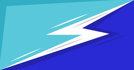 Flag of the Philippines in blue and white colors, vector illustration.