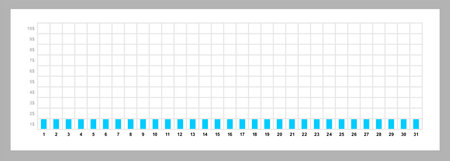 Mathematical grid. Vector illustration for school, education and training.のイラスト素材