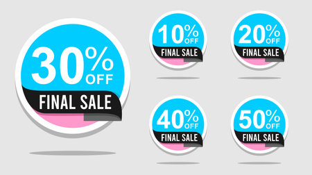 Sale banner template design, Big sale special offer. end of season special offer banner. vector illustration.のイラスト素材