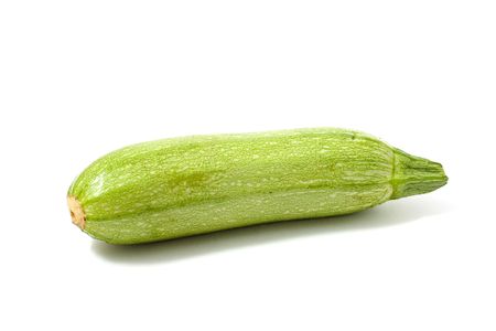 Vegetable marrow isolated on white.の写真素材