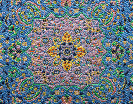 Close-up of Turkish carpet