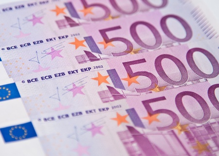 Euro bancnotesの写真素材