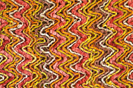Multicolored knitted background