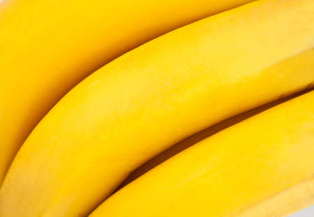 Ripe banana background; color imageの写真素材