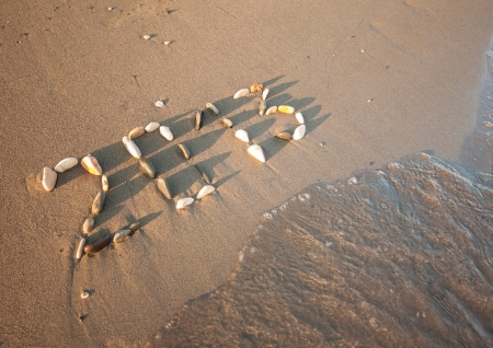 Happy New Year 2013!の写真素材