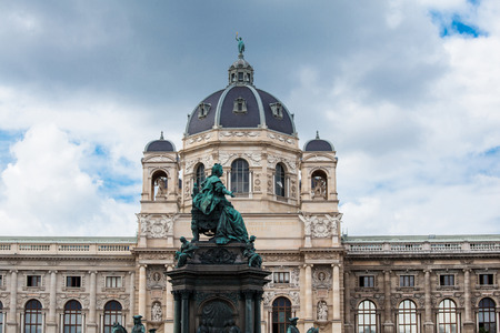 Museum of Natural History (Naturhistorisches Museum), Vienna, Austriaのeditorial素材