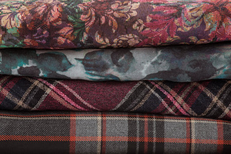 Textile background - closeup shot