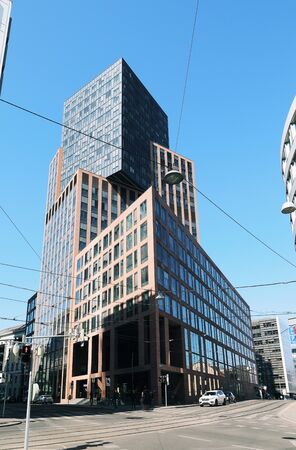Business building in the center of Viennaのeditorial素材