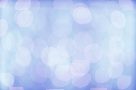 Gentle bokeh blue and purple defocused lightsの写真素材
