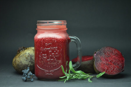 Beetroot smoothie detox