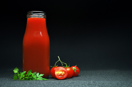 Tomato smoothieの写真素材