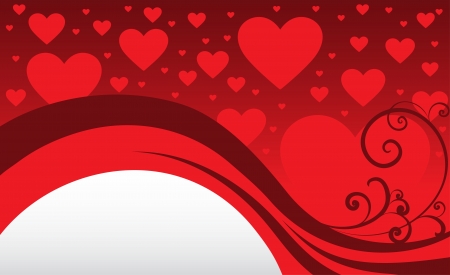 Heart Backgroundのイラスト素材