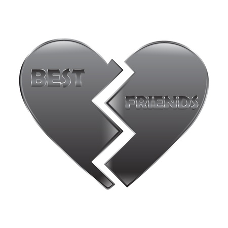 Best Friend Heartのイラスト素材