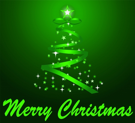 Merry Christmas Treeのイラスト素材