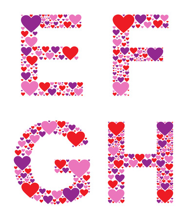 Hearty EFGHのイラスト素材
