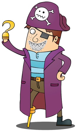 Pirate Captainのイラスト素材