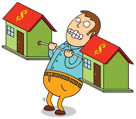 super expensive houseのイラスト素材