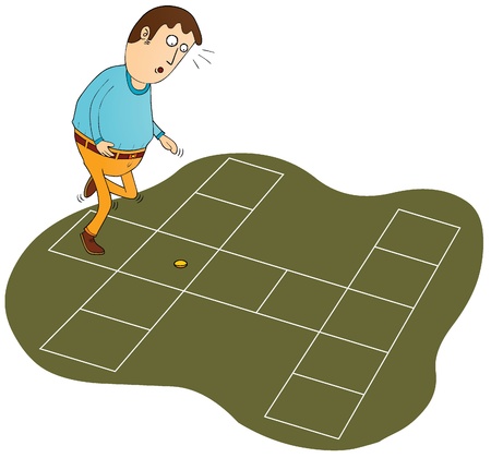 Hopscotchのイラスト素材