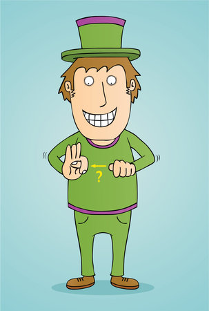 magic thumb thickのイラスト素材