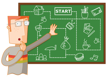 the destiny of lifeのイラスト素材