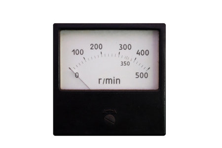 A pointer electromagnetic device is in a black corps