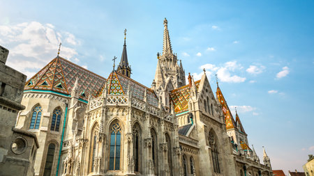 Church in the Fisherman Bastionの写真素材