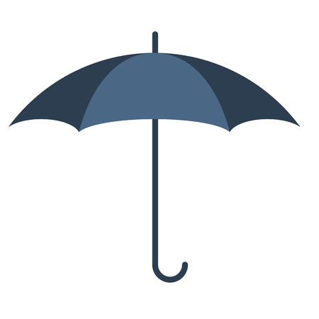 Umbrella icon, modern minimal flat design style symbol, vector illustrationのイラスト素材