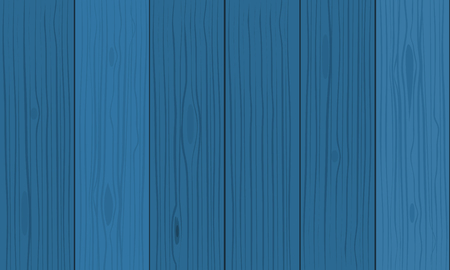 Blue wood planks texture background. Flat color Vector illustrationのイラスト素材