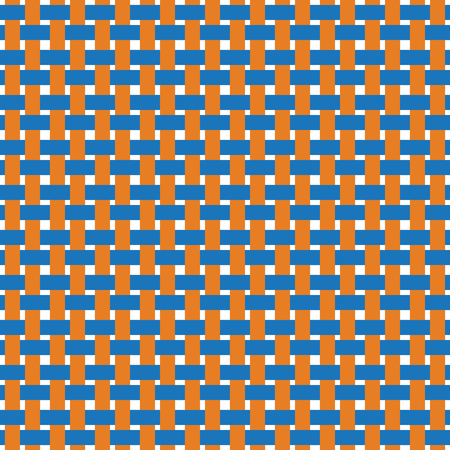 Woven lines seamless texture background, flat and solid vector.のイラスト素材