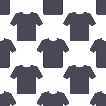 T-shirt seamless pattern background designのイラスト素材