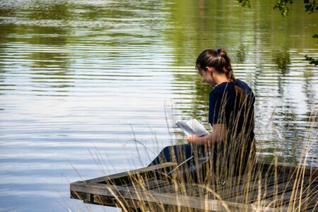 Studying far fromの写真素材